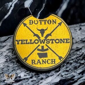 Yellowstone Dutton Ranch Coaster Set | Car Accessories
